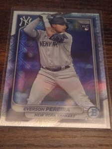 2024 BOWMAN CHROME MEGA MOJO RC #93 REFRACTOR EVERSON PEREIRA - Imagen 1 de 1