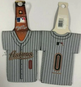 MLB Neoprene Bottle Jersey Cooler Houston Astros Set of 2 - Picture 1 of 1