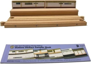 Munipals MP01-151SS Wooden New York Subway Train Station Compatible - Picture 1 of 7