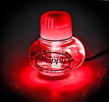Produktbild - Original Poppy Lufterfrischer Duft Erdbeere rote LED Beleuchtung 24V LKW PKW