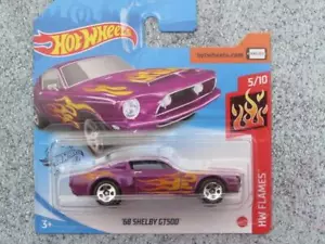 Hot Wheels 2020 #169/250 1968 SHELBY GT500 purple @P - Picture 1 of 2