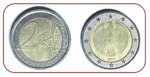 Moneda de 2 euros Alemania letra J - Imagen 1 de 1