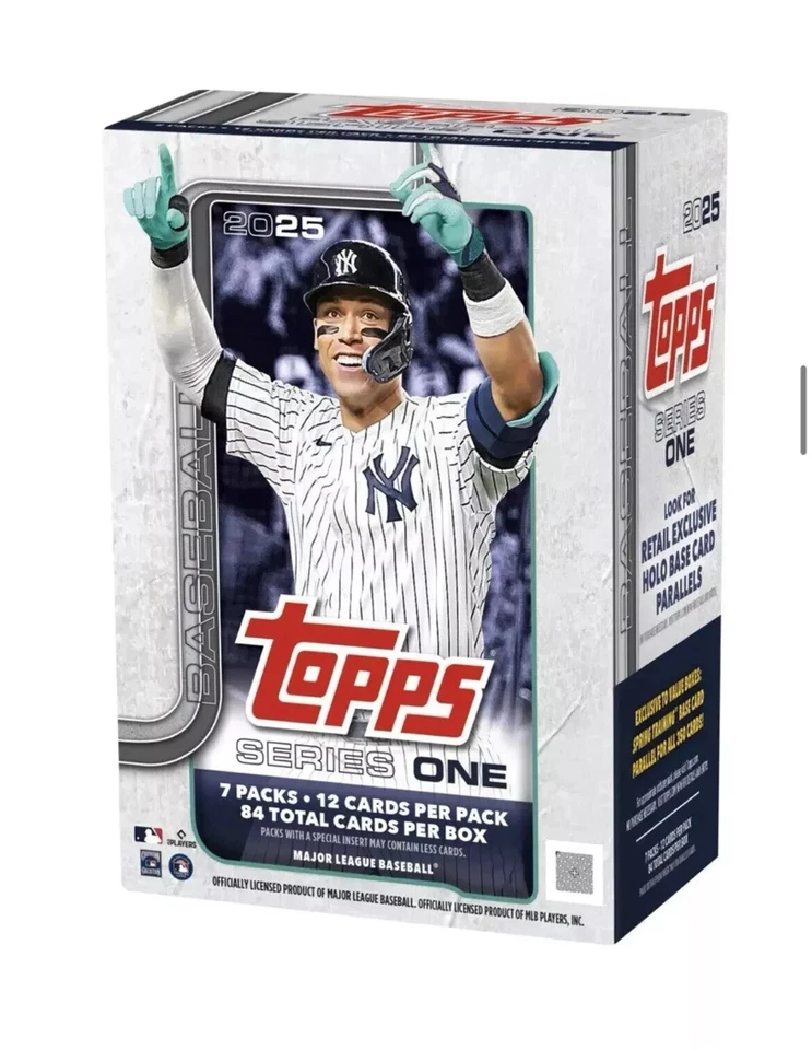 2025 Topps Series 1 Baseball Factory Sealed Blaster Box