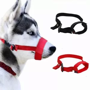 Anti-biting Stop Barking Mouth Cover Adjustable Dog Straps Mask Dog Muzzle Dog - Picture 1 of 10