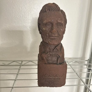 Statua busto Abraham Lincoln 16° presidente PRESIDENTIAL HERITAGE SERIES di Wiken - Foto 1 di 11