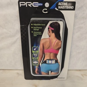 Bandeau réglable Pro Strength Active avec rangement clé de rechange pour téléphone portable - Photo 1 sur 8
