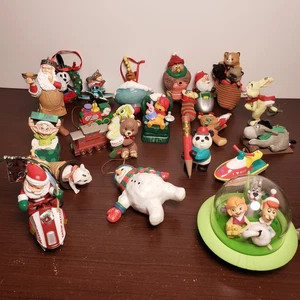 Lote de adornos navideños vintage sello Disney  - Imagen 1 de 18