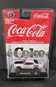 M2 Machines Coca-Cola - 1970 Ford Torino Cobra **CHASE** Red Trim 1/750 - Picture 1 of 4