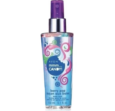 Avon MMM… ¡CARAMELO! Spray de niebla corporal BERRY POP 5,1 fl oz anís mora nuevo en stock 2015 Foto 1 de 4