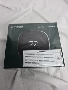 *NUEVO* Termostato inteligente Ecobee EB-STATE6L-01 mejorado negro *SELLADO* (ALP) - Imagen 1 de 5
