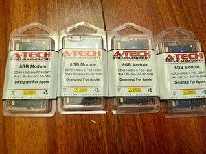 A-Tech 32GB Kit (4x8GB) RAM PC3-12800 (DDR3-1600) Memory (EB3-SP00061) - Picture 1 of 2