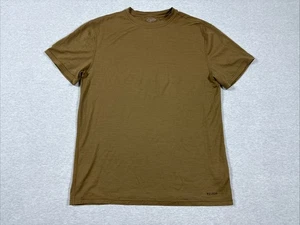 Camisa Filson Para Hombre Grande Resistente Tostada 100% Lana Merino Cuello Redondo Mediana - Imagen 1 de 5