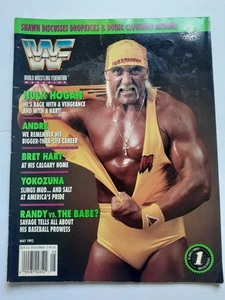 Mai 1993 WWF Magazin Hulk Hogan Bret Hart Andre der Riese - Bild 1 von 8