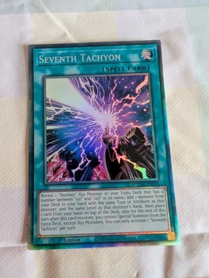 Seventh Tachyon (CR) MZTM-EN016 Maze of the Master Collector's Rare NM - Image 1 of 4