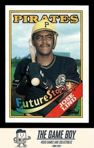 1988 Topps #767 Jose Lind Pittsburgh Pirates RC - Picture 1 of 2