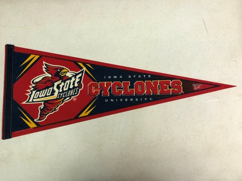 COLLEGIATE LICENSED Iowa State CYCLONES NCAA College WinCraft Sports Pennant Cover