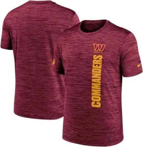 NIKE ' MENS ' WASHINGTON COMMANDERS 2024 SIDELINE SHORT SLEEVE ' SMALL ' DRI-FIT - Picture 1 of 1