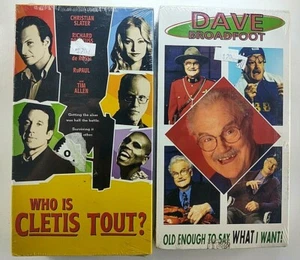 SEALED Who is Cletis Tout? (VHS, 2002) Starring Christian Slater, Tim Allen nn - Imagen 1 de 2