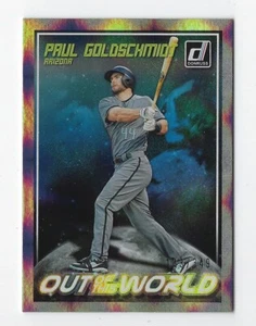 2018 Donruss #OW12 Paul Goldschmidt Out Of This World Silber parallel 143/349 - Bild 1 von 2
