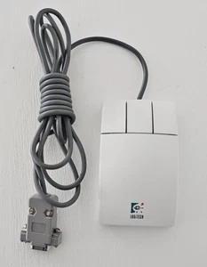 Vintage Logitech M-MD15L Ball Type Corded Serial Mouse - Picture 1 of 5