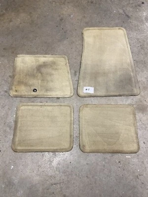 Juego de 4 alfombrillas Mercury Grand Marquis 1998-2011 OEM camel # 3 Foto 1 de 4