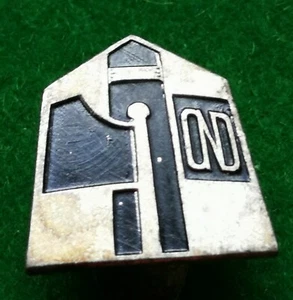 ORIGINAL FASCIST PARTY ENAMELLED BADGE O.N.D. OPERA NAZIONALE DOPOLAVORO PNF  #2 - Picture 1 of 8