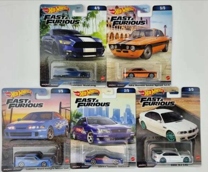 Hot Wheels Mattel 2023 Fast And Furious Singola Auto Collezione - Immagine 1 di 1