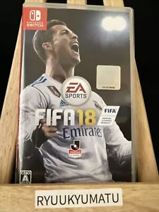 FIFA 18 Nintendo Switch JAPAN IMPORT REGION FREE Complete - Picture 1 of 3