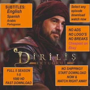 (Resurrection) Dirilis Ertugrul full Seasons 1-5 all Episodes - Picture 1 of 11