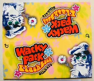 Topps WACKY PACKAGES Flashback 1 (Box ONLY) (2008) - Picture 1 of 2