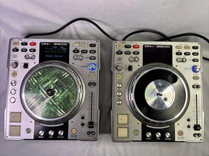 2X Denon DN-S3500 Professional DJ Turntable CD/MP3 Player FOR PARTS! - Picture 1 of 9