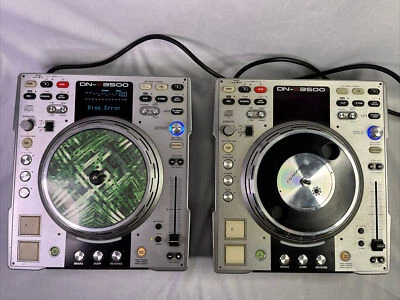 2X Denon DN-S3500 Professional DJ Turntable CD/MP3 Player FOR PARTS! - Image 1 of 4