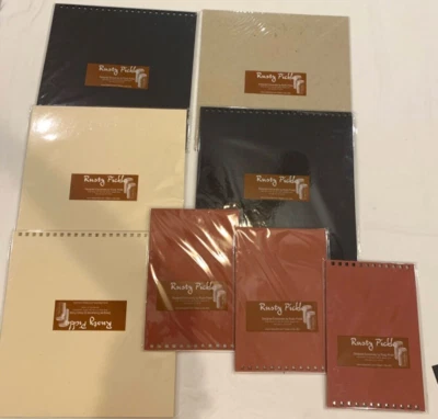 7 Packs Scrapbook Paper for Spiral Binding Rusty Pickle Brand 12" x 12" - Image 1 of 4