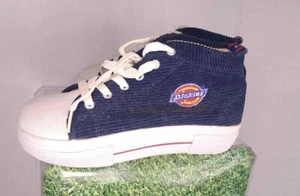 Vintage Dickies Shoes Women's Corduroy Shoes Size 6M Y2K Fashion Shell Toe Shoes - Picture 1 of 9