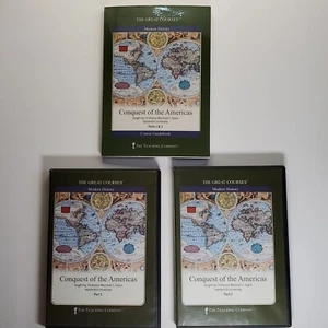 The Great Courses : Conquest of the Americas Marshall Eakin 2002 4 DVD Guidebook - Bild 1 von 15