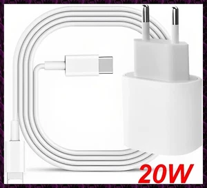 20W USB-C Charge ULTRA Rapide iPhone 14 iPhone 14 Pro 14 Pro Max  + Câble 100Cm - Imagen 1 de 1