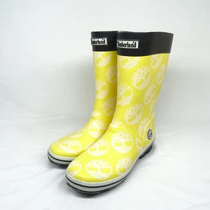 Timberland Classic Rain Yellow Wellingtons UK Size 2.5 Wellies Girls boys Youths - Picture 1 of 11