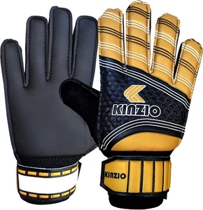 Kinzio Child Soccer Goalie Gloves, Goalkeeper Kids Protection Super Grip(Size 4) - Picture 1 of 3