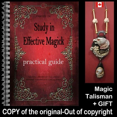 libro antiguo magia ocultismo esotérico manual guía de magia práctica manuscrito Foto 1 de 4