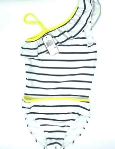Nautica Girls Two Piece Swimsuit Set Sail White Color Size 10 00307 - Picture 1 of 2