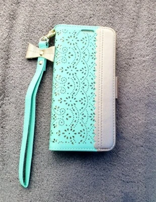 Motorola Moto E4 Protective Flip Wallet Phone Case - Image 1 of 4