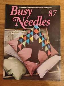 MAGAZINE - Busy Needles What To Make How To Make It Marshall Cavendish Part 87 - Picture 1 of 2