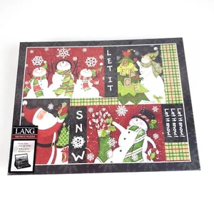 Puzzle de Navidad 2015 largo 500 piezas Let It Snow nuevo sellado Susan Winget - Imagen 1 de 6
