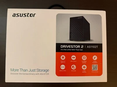 Asustor Drivestor 2 AS1102T NAS - Image 1 of 4
