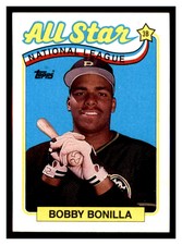 1989 Topps #388 BOBBY BONILLA Pittsburgh Pirates