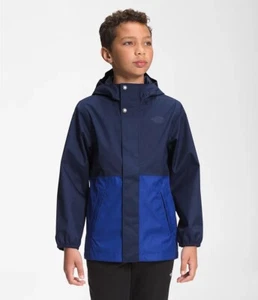 THE NORTH FACE Boy's XS/6 Parka Dryvent Mountain Snapper navy full zip hooded - Picture 1 of 20