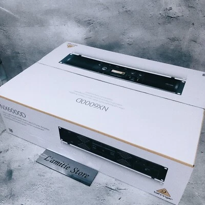 BEHRINGER Endstufe DSP Digital NX6000D Japan PA NX 6000 D NX6000 NEU - Bild 1 von 4