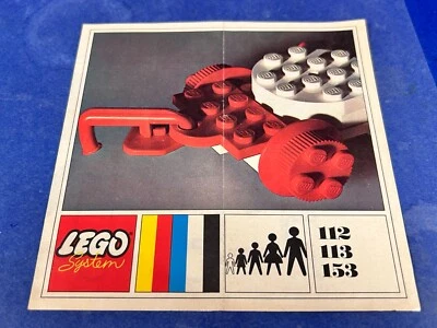 LEGO SYSTEM 112 113 153 pieghevole 3231 - Immagine 1 di 2