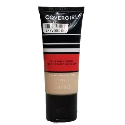 (1) Covergirl Outlast Active All Day Liquid Foundation, # 805 Ivory - Image 1 of 2