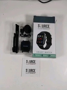Source Electronic Smartwatch Heart Rate Monitor Sleep Tracker Magnetic Charging - Picture 1 of 3